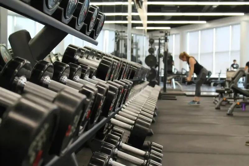 State-of-the-art fitness center